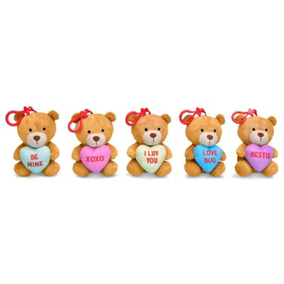 Iscream Sweethearts Valentine Keychain Stuffed Animal | Target