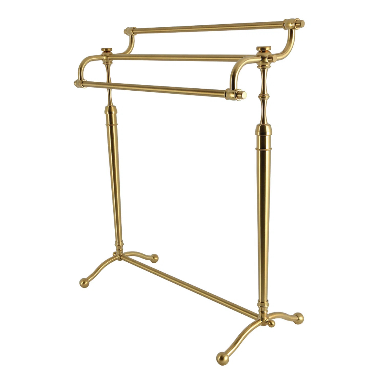 Kingston Warwick 28-Inch Freestanding Pedestal 3-Tier Towel Rack SCC2397 | Wayfair North America