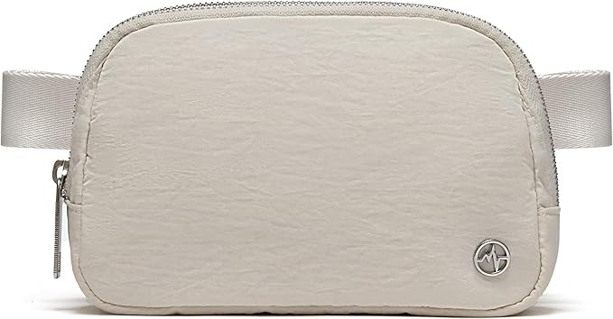 Pander Belt Bag for Women, Fashion Waist Packs, Crossbody Bags with Adjustable Strap (White Opal)... | Amazon (US)