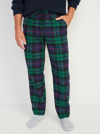 Double-Brushed Flannel Pajama Pants for Men | Old Navy (US)