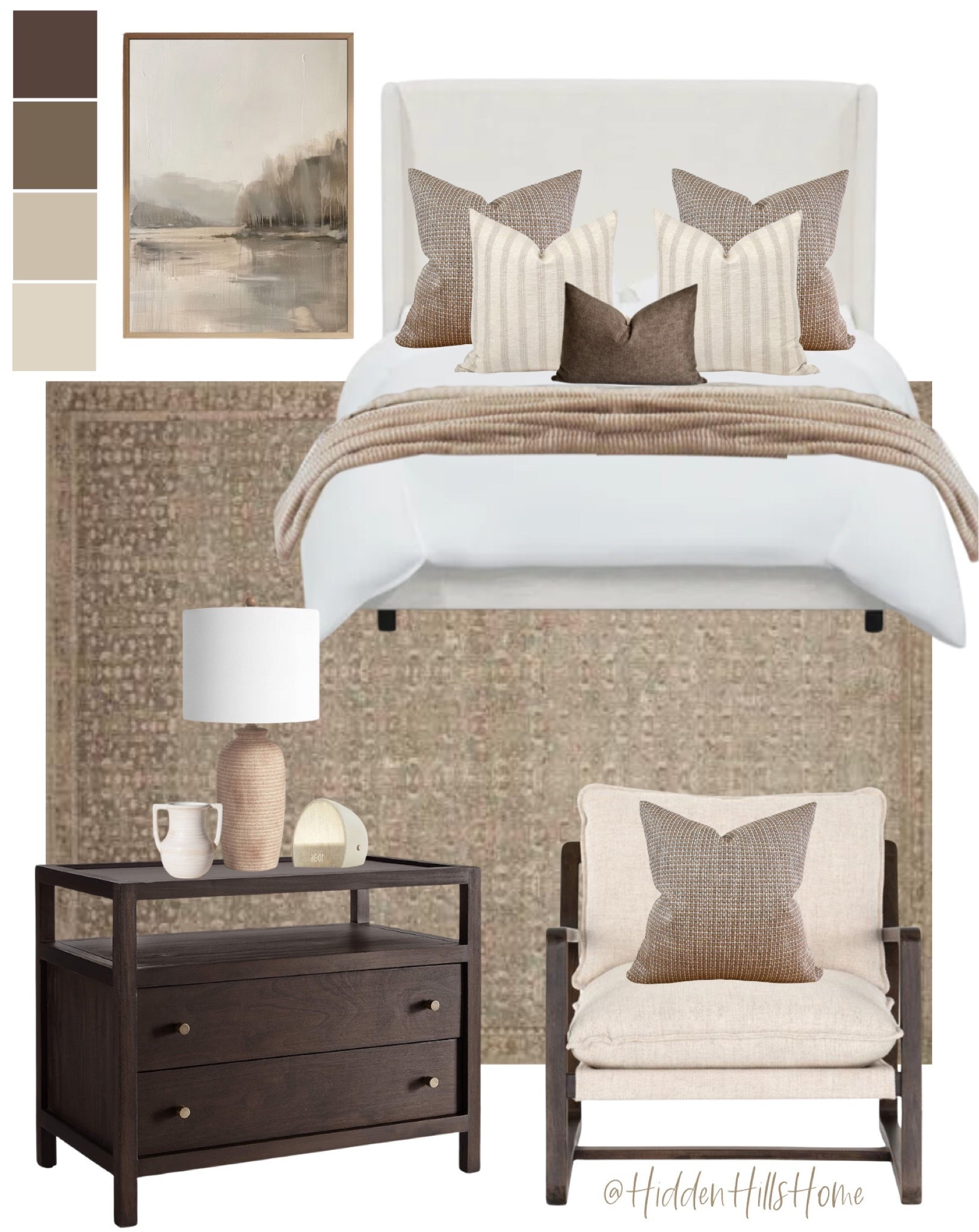 neutral bedroom, simple neutral bedroom, bedroom decor ideas, master bedroom inspiration, Tilly bed  #bed

#LTKHome #LTKSaleAlert #LTKSeasonal