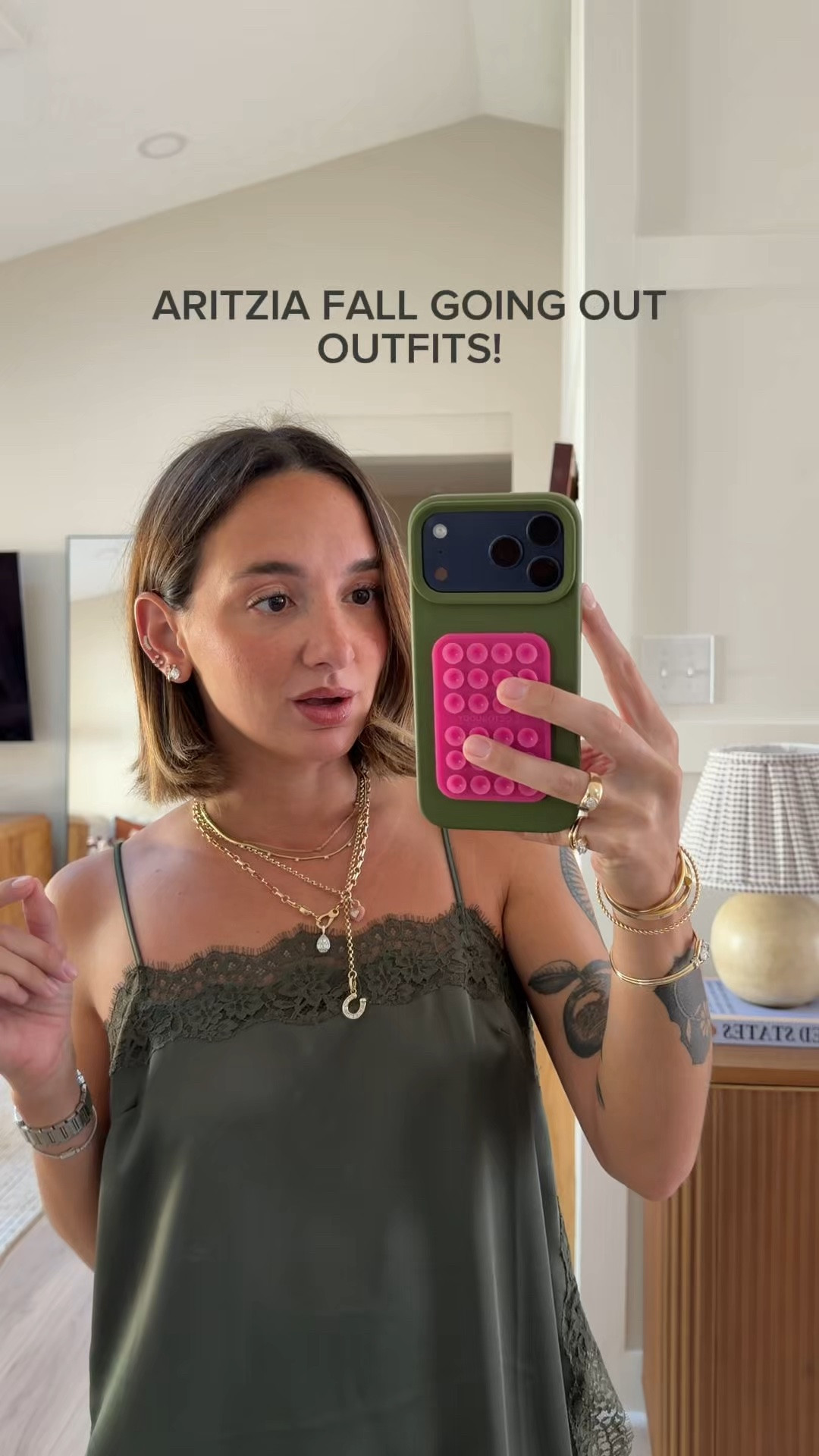 @Aritzia fall going out outfits! Sizes below:

Satin cami: XS
Satin shorts: XS
Charming sweater: small
Mirabelle short: 0
Contour cami: XS
Baker silk shirt: small
Kettle silk cami: XS

#aritziapartner