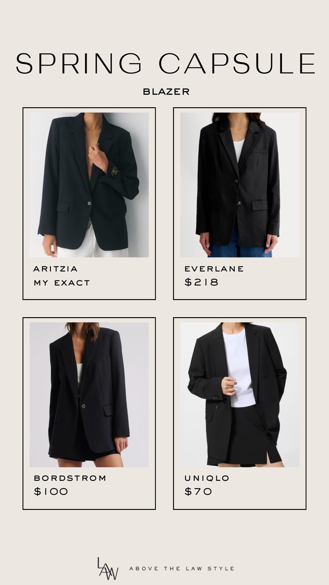 Spring Capsule: Blazer

#LTKSeasonal #LTKOver40