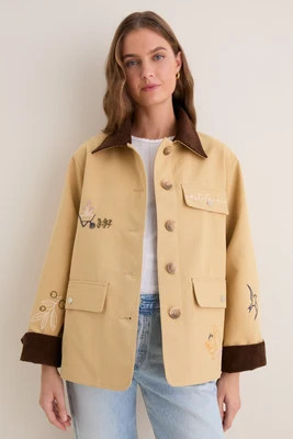 Khaki Brown Hope Jacket | Tuckernuck (US)