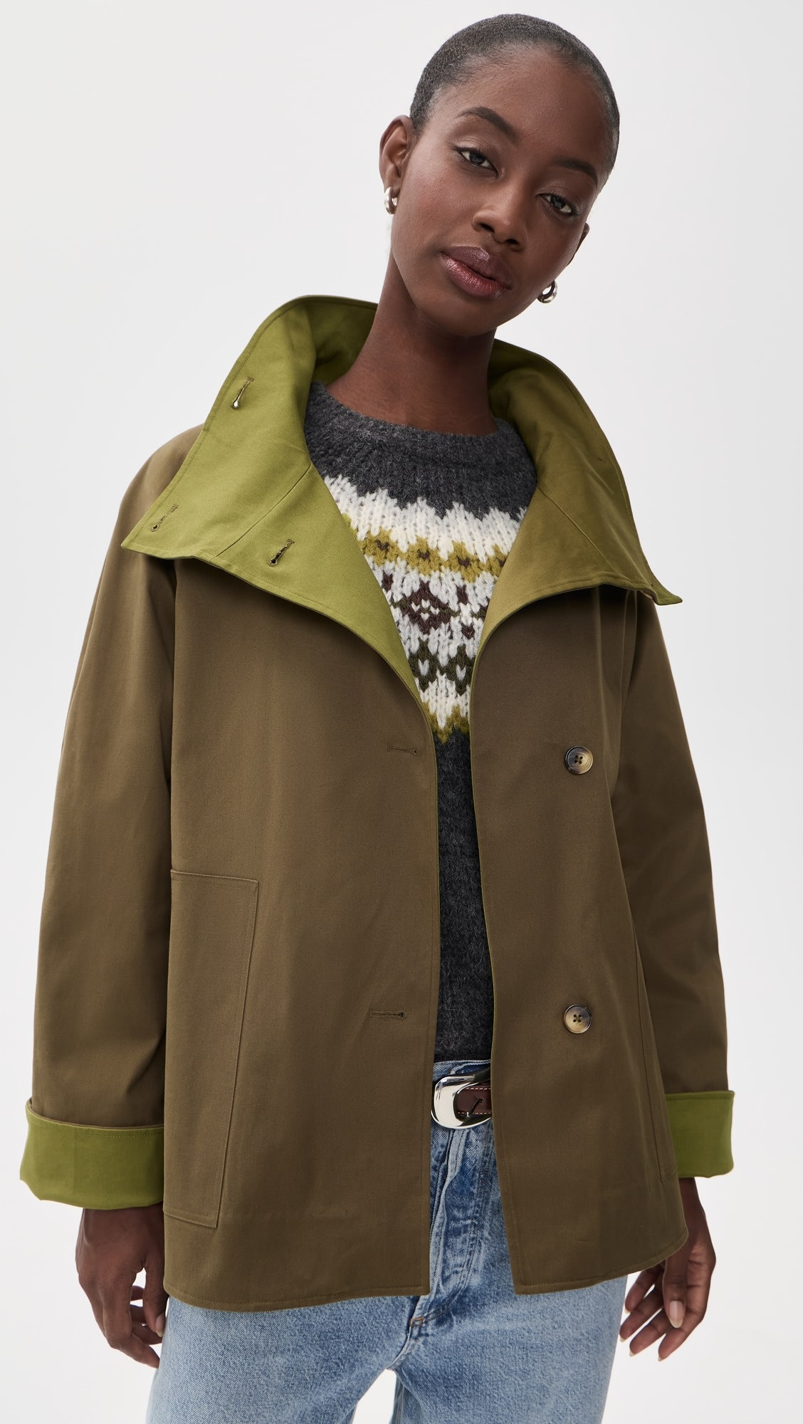 Hunter Bell Howell Cropped Trench Coat | Shopbop | Shopbop