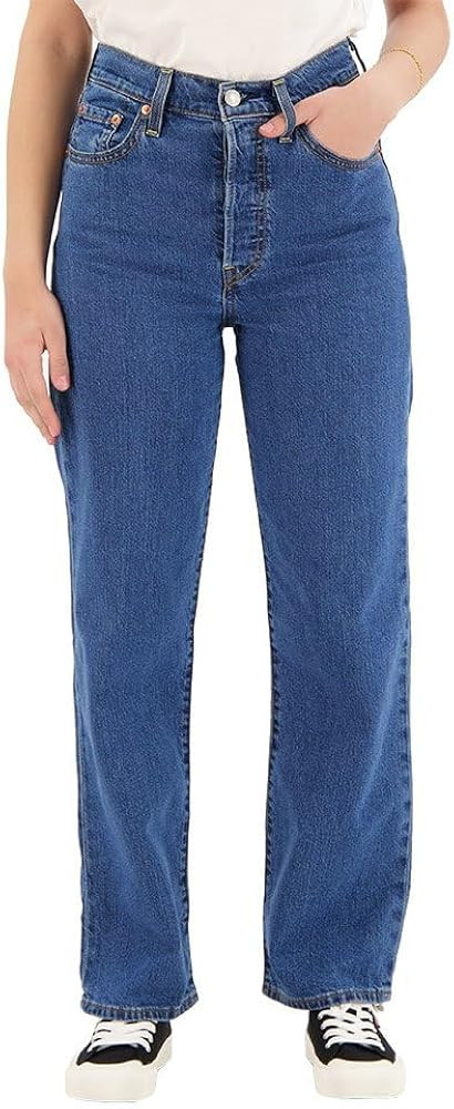 Levi's Women's Ribcage Straight Ankle Jeans | Amazon (UK)