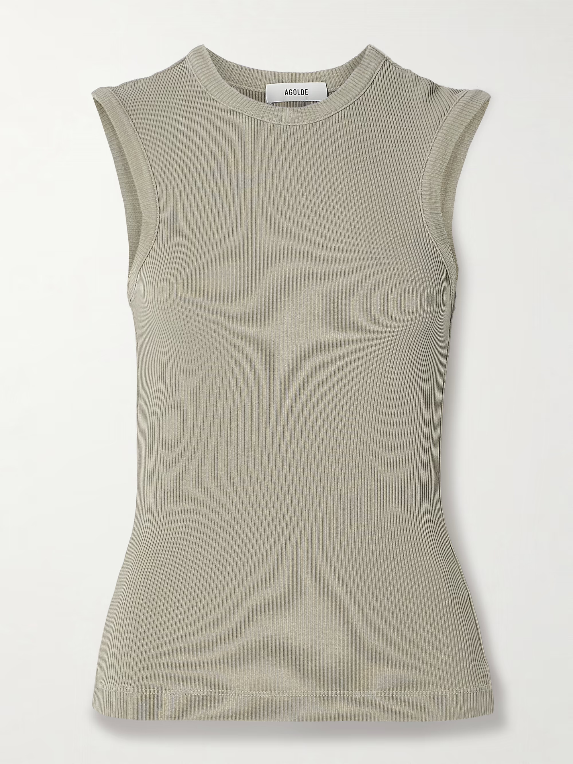 Cassidy ribbed stretch organic cotton and Lyocell-blend jersey tank | NET-A-PORTER (UK & EU)