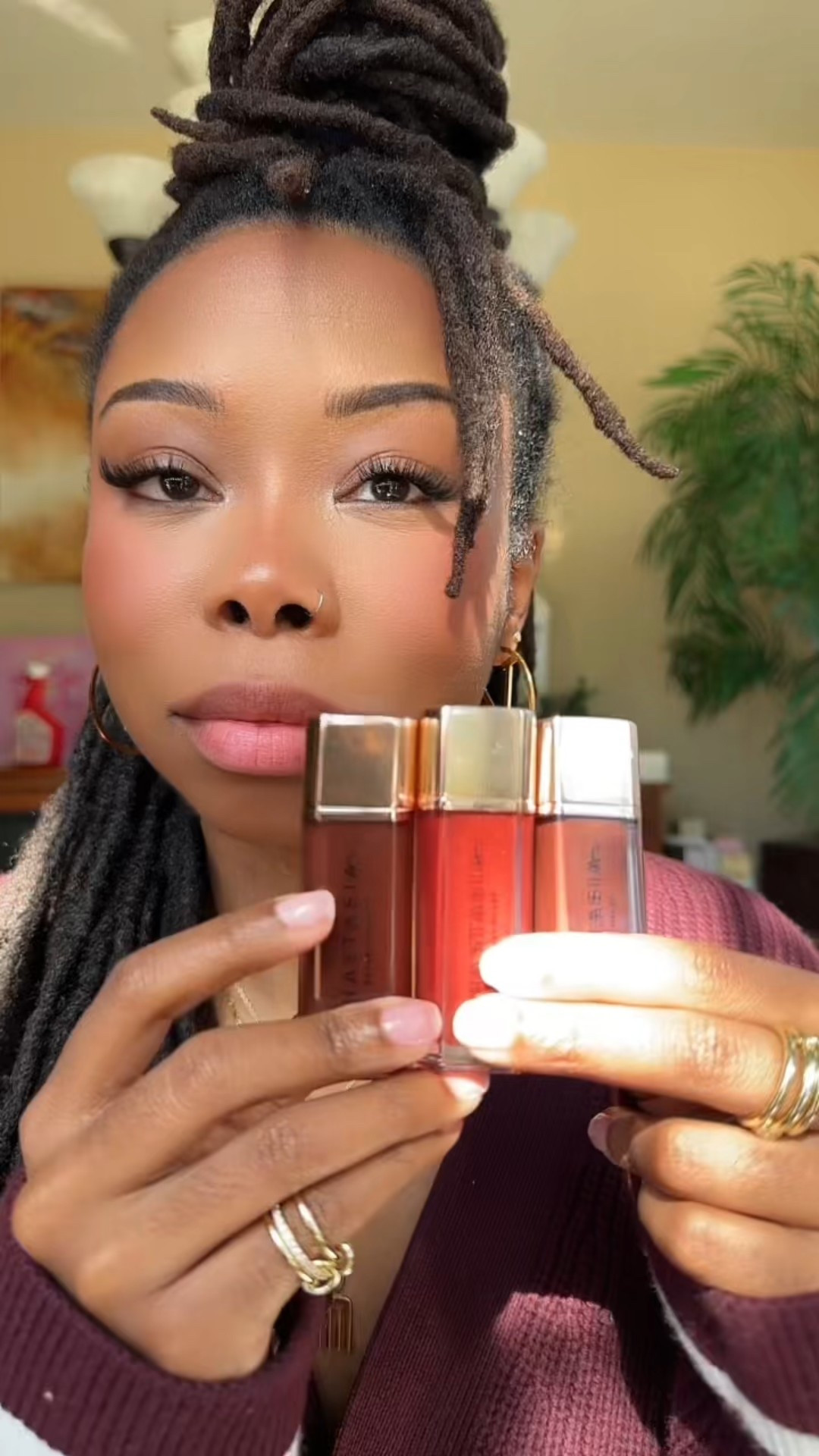 I love the lip velvet lipsticks! These colors against this melanin?!! Yes please 🙌🏾🤌🏾. This formula is non drying which is why I love it so much. It feels like a soft creamy mousse. The set is only a TikTok exclusive that you can find in my TikTok showcase, otherwise you can get these beautiful colors separately below ♥️. 

#LTKBeauty #LTKFindsUnder50 #LTKHoliday