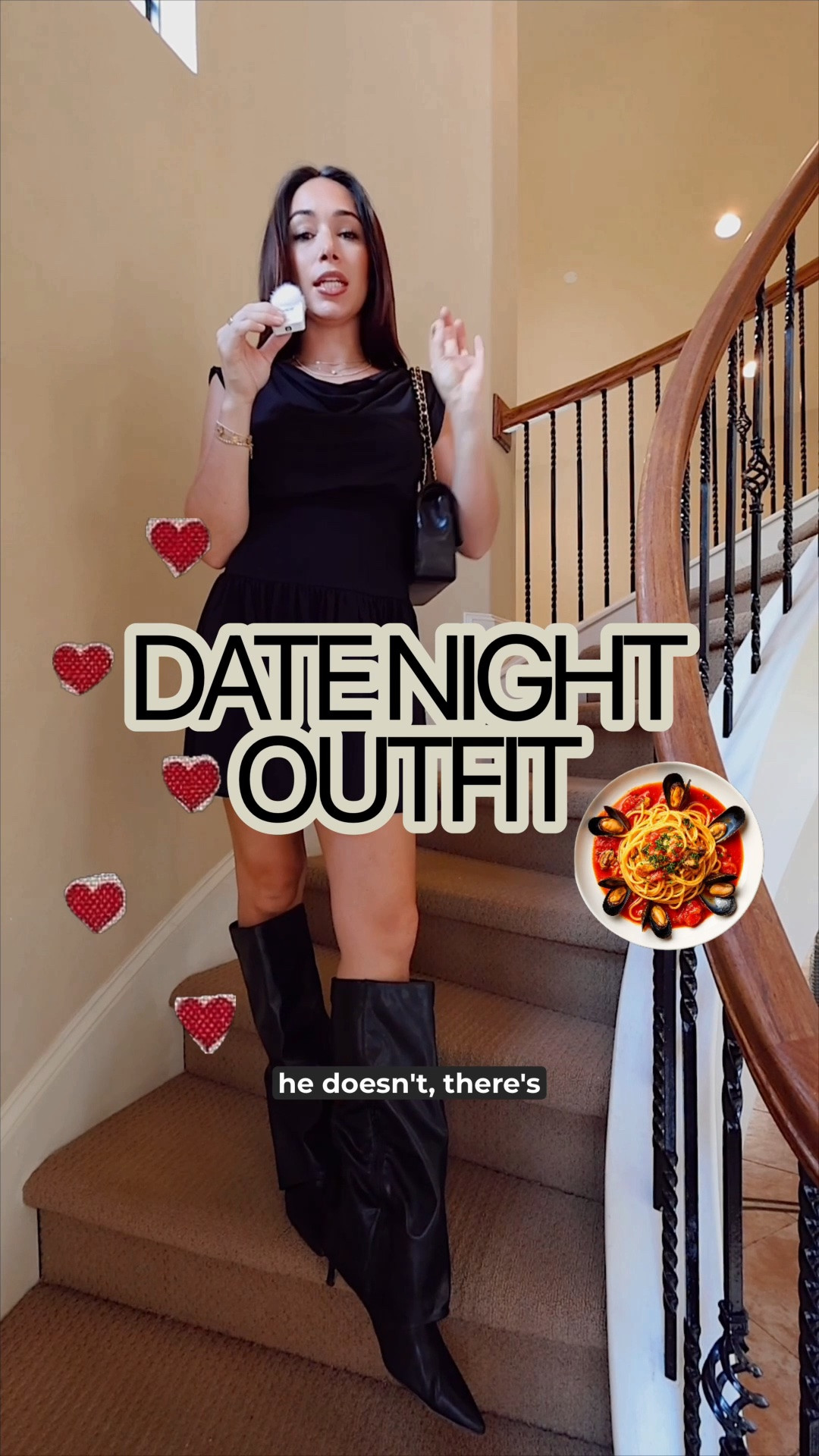 Date night outfit!! This dress is SO FLATTERING. Great quality!! Feels like Aritzia but only $35! Boots are designer inspired. 10/10 love it all.

#LTKgrwm #LTKootd #LTKSeasonal