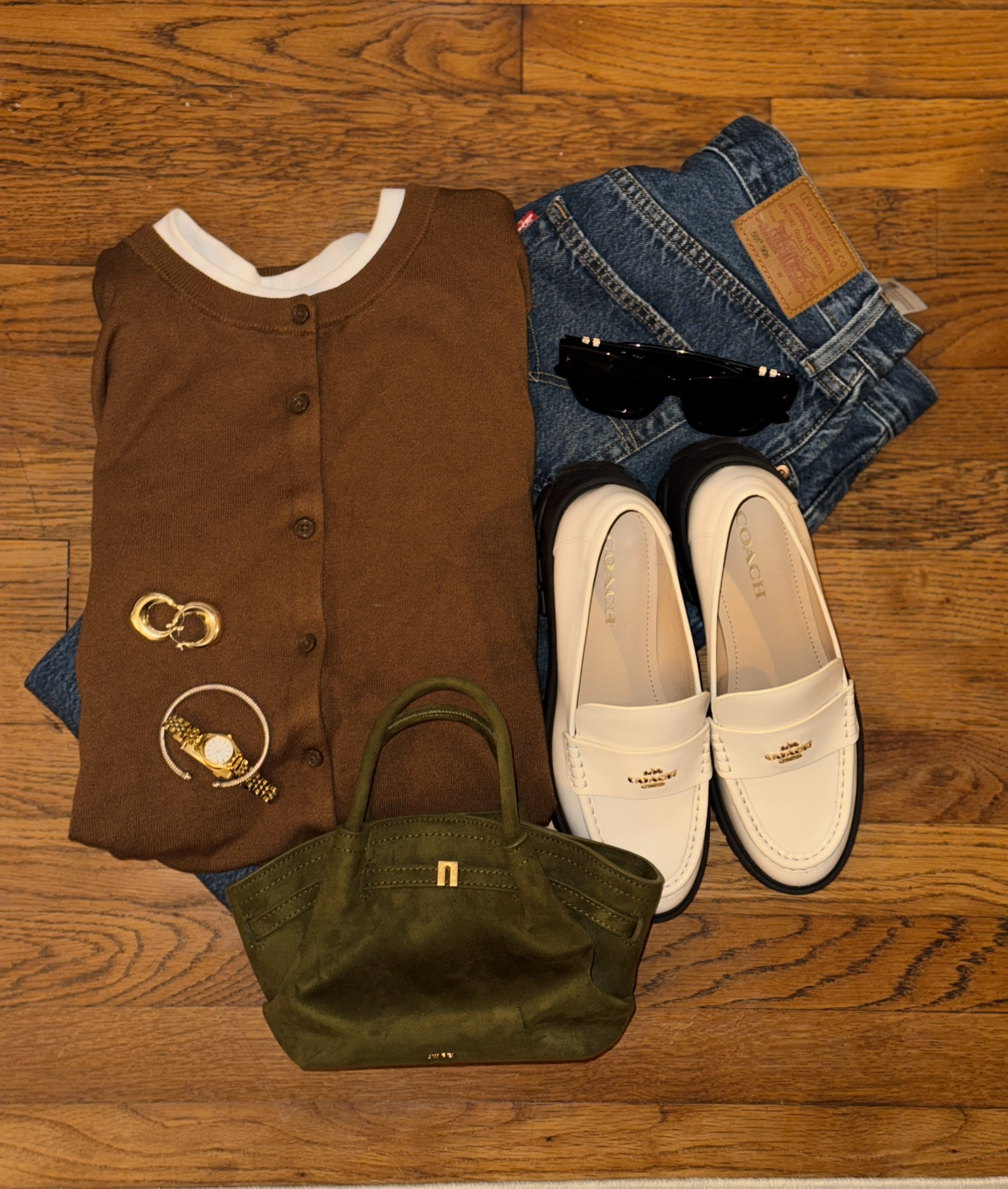 Thanksgiving outfit ideas, these Coach loafers are currently on sale, not sure how long the sale will last so go check them out now if you’re interested!!

#LTKStyleTip #LTKHoliday #LTKSeasonal