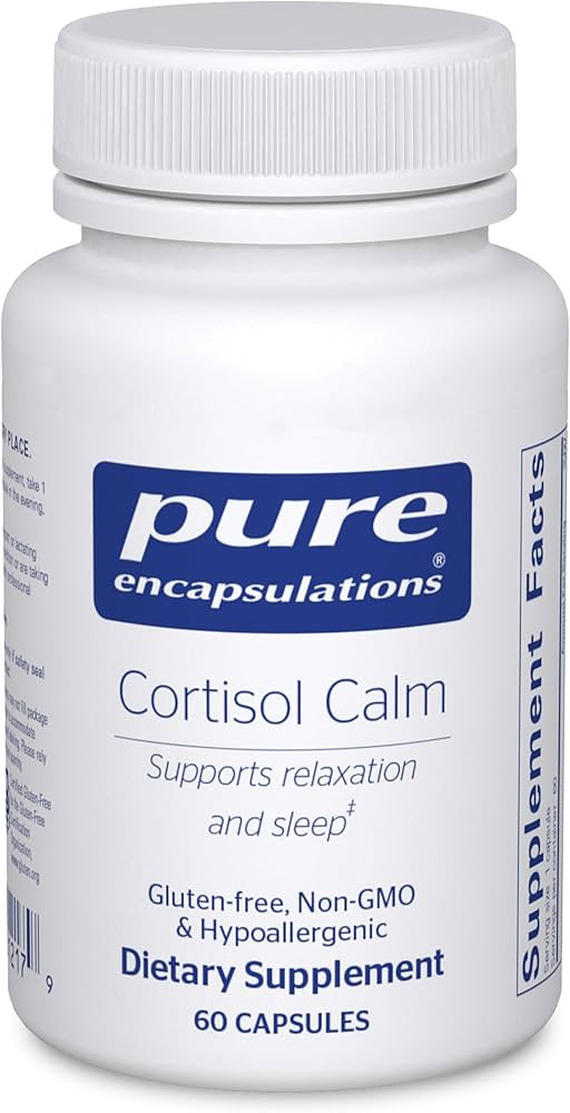 Pure Encapsulations Cortisol Calm - Supports Cortisol Health & Relaxation - Contains Ashwagandha ... | Amazon (US)