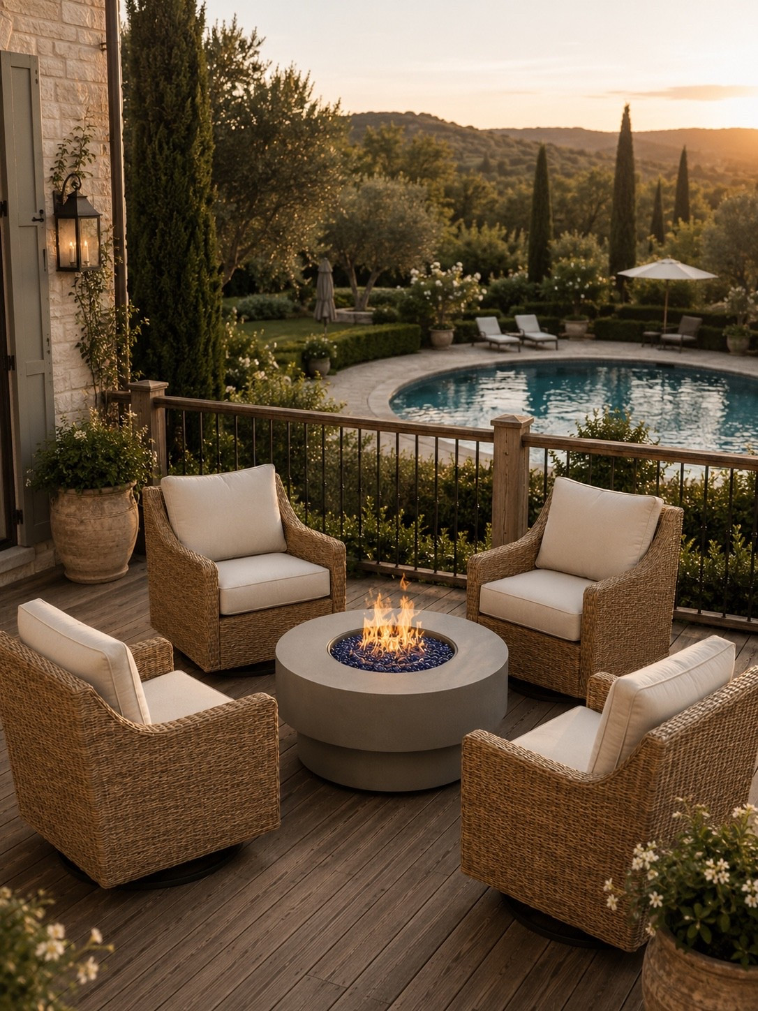 On Sale Walmart Swivel Rockers

Follow @farmtotablecreations on Instagram for more home, patio, and outdoor finds.

This Walmart patio set instantly gives that cozy luxury outdoor vibe ✨ The woven swivel rockers paired with the round fire table make the perfect setup for relaxing summer evenings by the pool. Such a beautiful designer-inspired look for less and the neutral tones make it easy to style with any outdoor space.

#patiofurniture #walmartfinds #outdoorliving #firetable #swivelchairs

patio furniture | walmart patio | outdoor chairs | swivel rockers | fire pit table | outdoor seating | poolside patio | deck decor | summer patio | neutral outdoor decor | backyard inspiration | woven patio chairs | cozy patio | outdoor entertaining | luxury for less | patio refresh | backyard setup | outdoor conversation set | round fire table | wicker patio furniture | deck furniture | outdoor styling | patio season | backyard goals | summer evenings

#LTKHome #LTKSeasonal #LTKSaleAlert