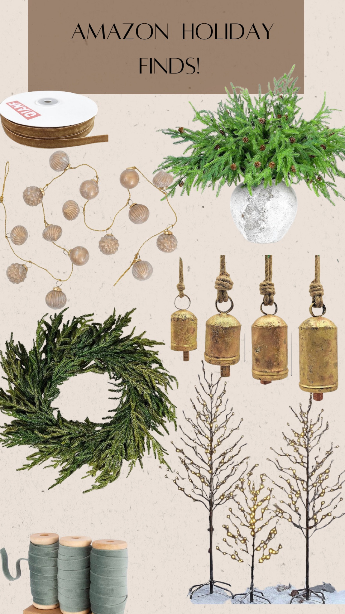 Amazon holiday finds!

#LTKSeasonal #LTKHoliday #LTKHolidaySale