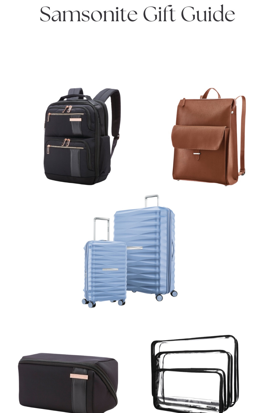 All the Samsonite products I used throughout the year 🫶🏾

#LTKSeasonal #LTKtravel #LTKGiftGuide