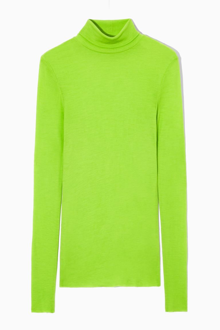 MERINO WOOL TURTLENECK TOP | H&M (DE, AT, CH, DK, NL, NO, FI)