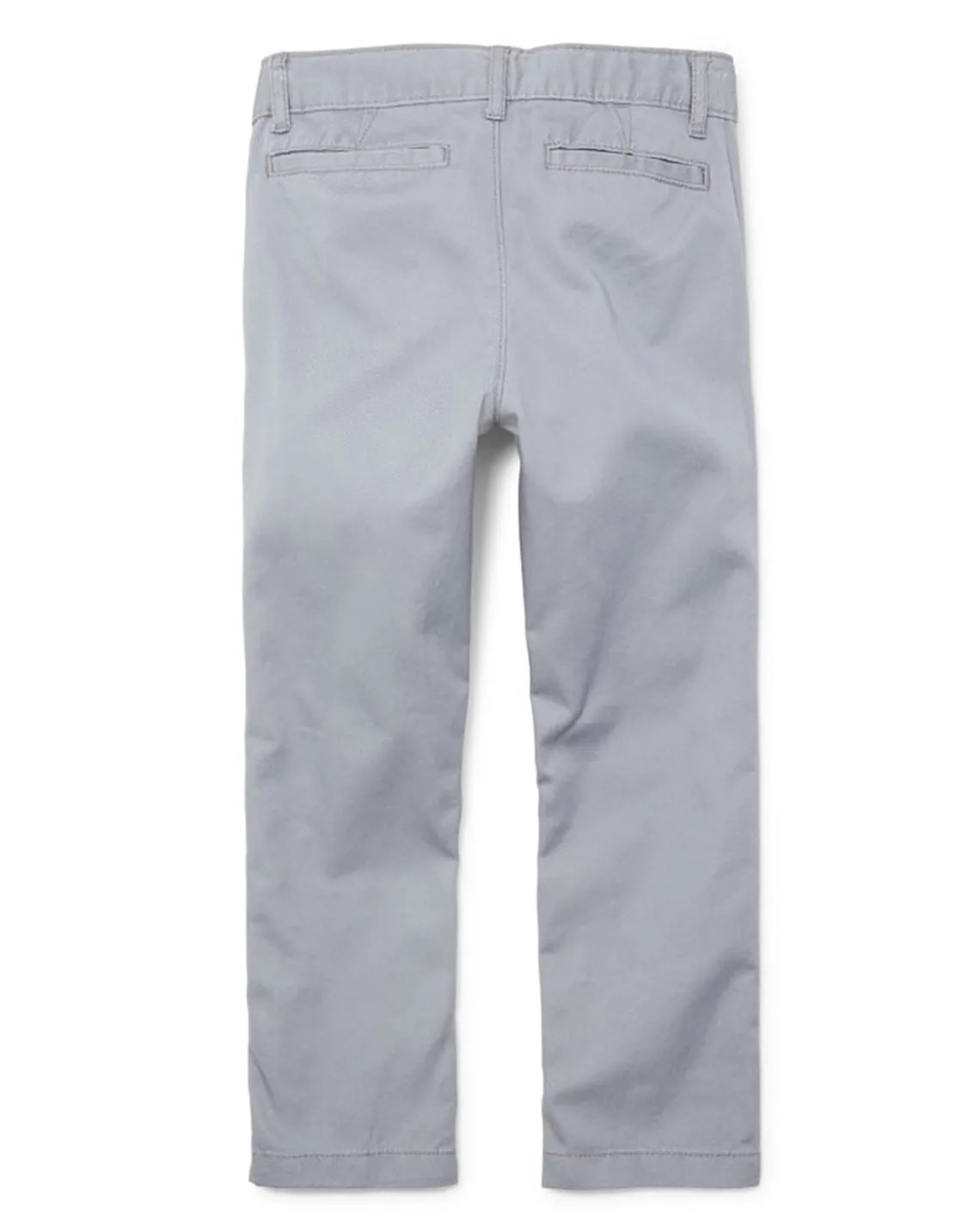 Boys Uniform Twill Woven Stretch Skinny Chino Pants - FIN GRAY | The Children's Place | The Children's Place