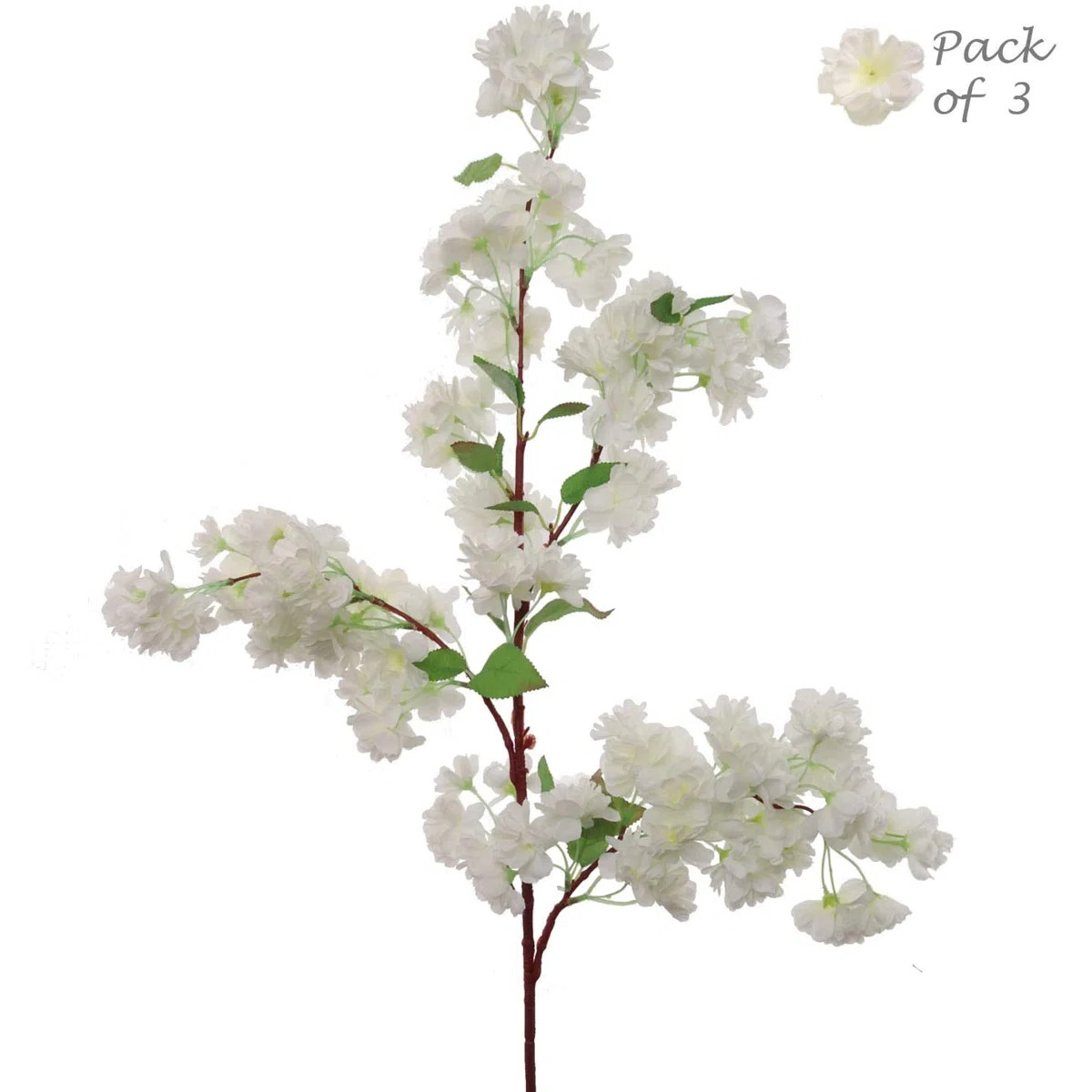 30" Tall Realistic Artificial Cherry Blossom - Silk Flower Tree for Home Decor | Wayfair North America