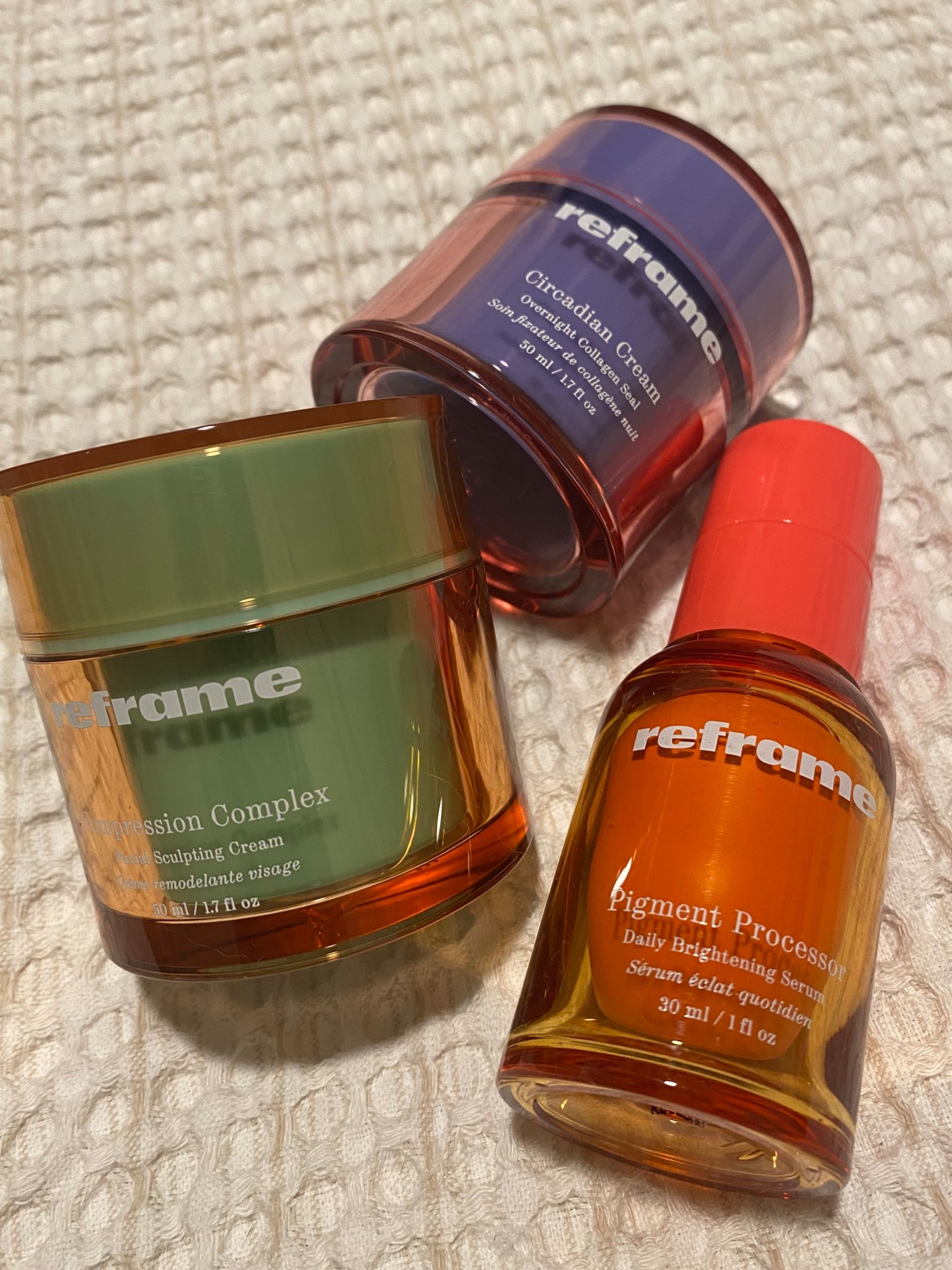 My husband : “your skin looks really good”
Me: 
🧖‍♀️🧡💚 #reframebeauty #reframe

#LTKdayinmylife #LTKgrwm #LTKselfcare