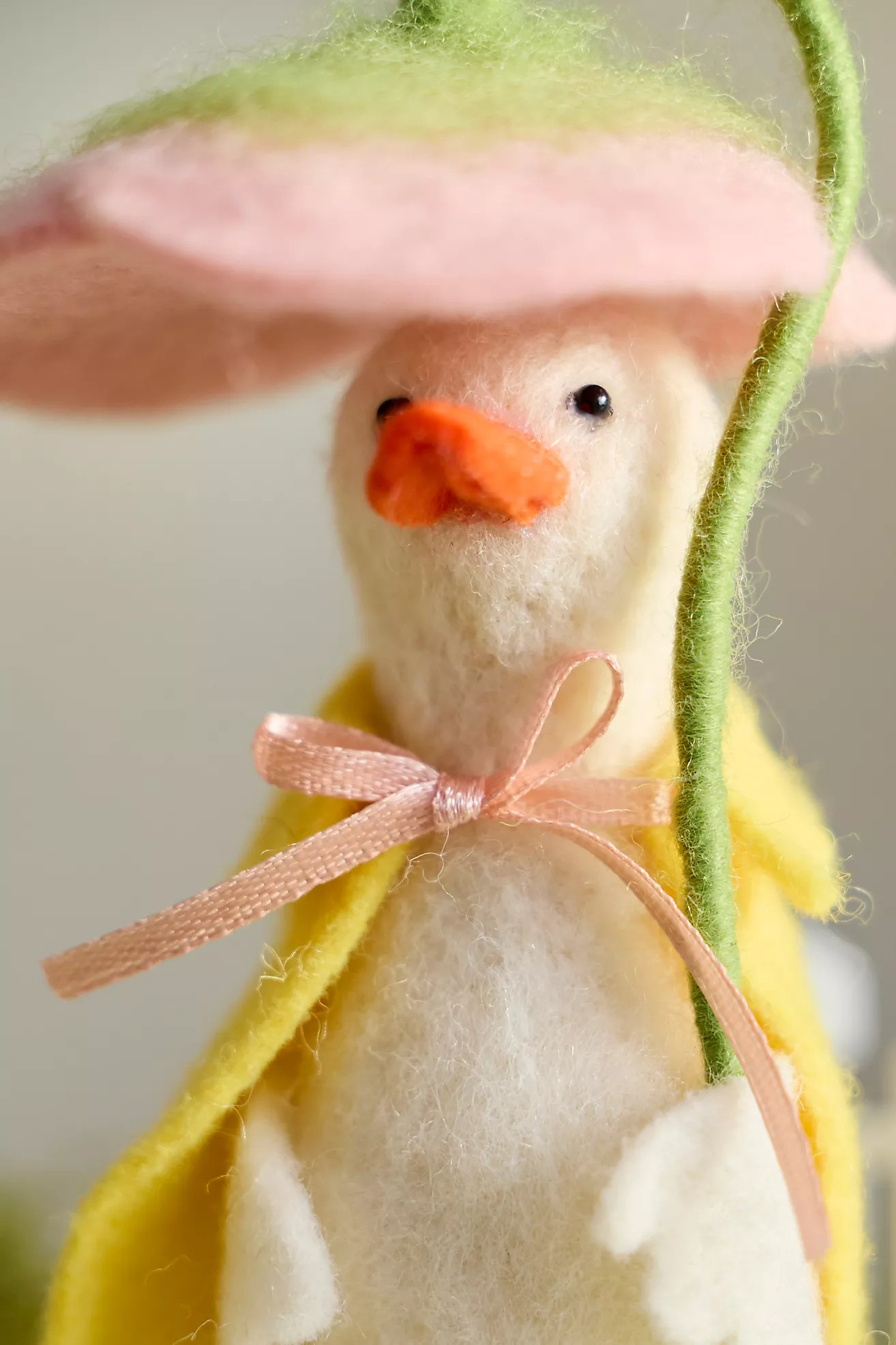 Rainy Day Duck Felt Critter | Anthropologie (US)