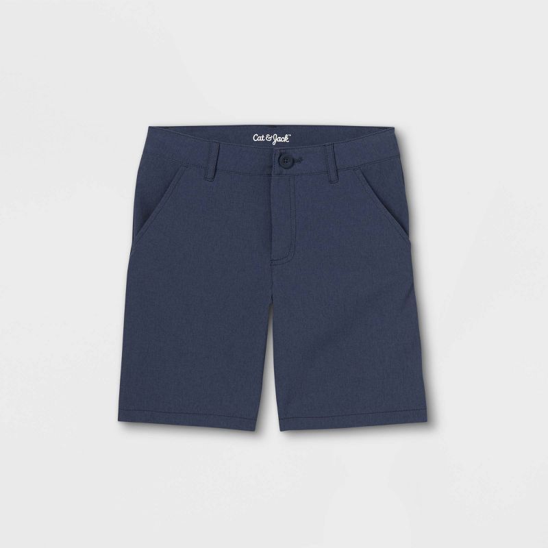 Boys' Flat Front Quick Dry Chino Shorts - Cat & Jack™ | Target