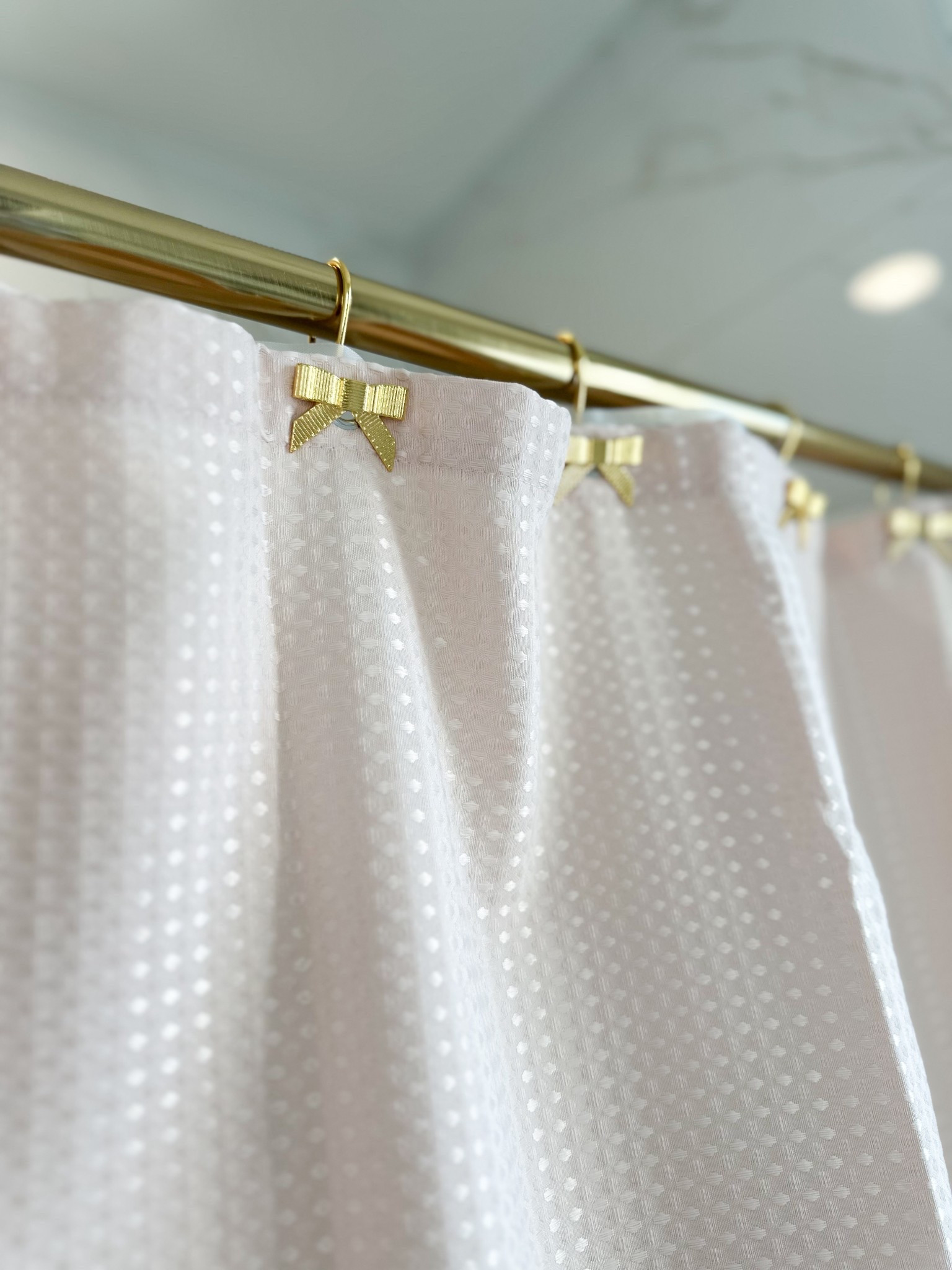Cutest bow shower curtain hooks 😍

#LTKKids #LTKHome #LTKBaby