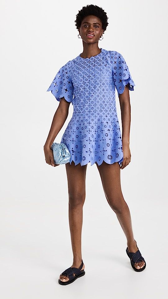 Mercy Circle Lace Mini Dress | Shopbop