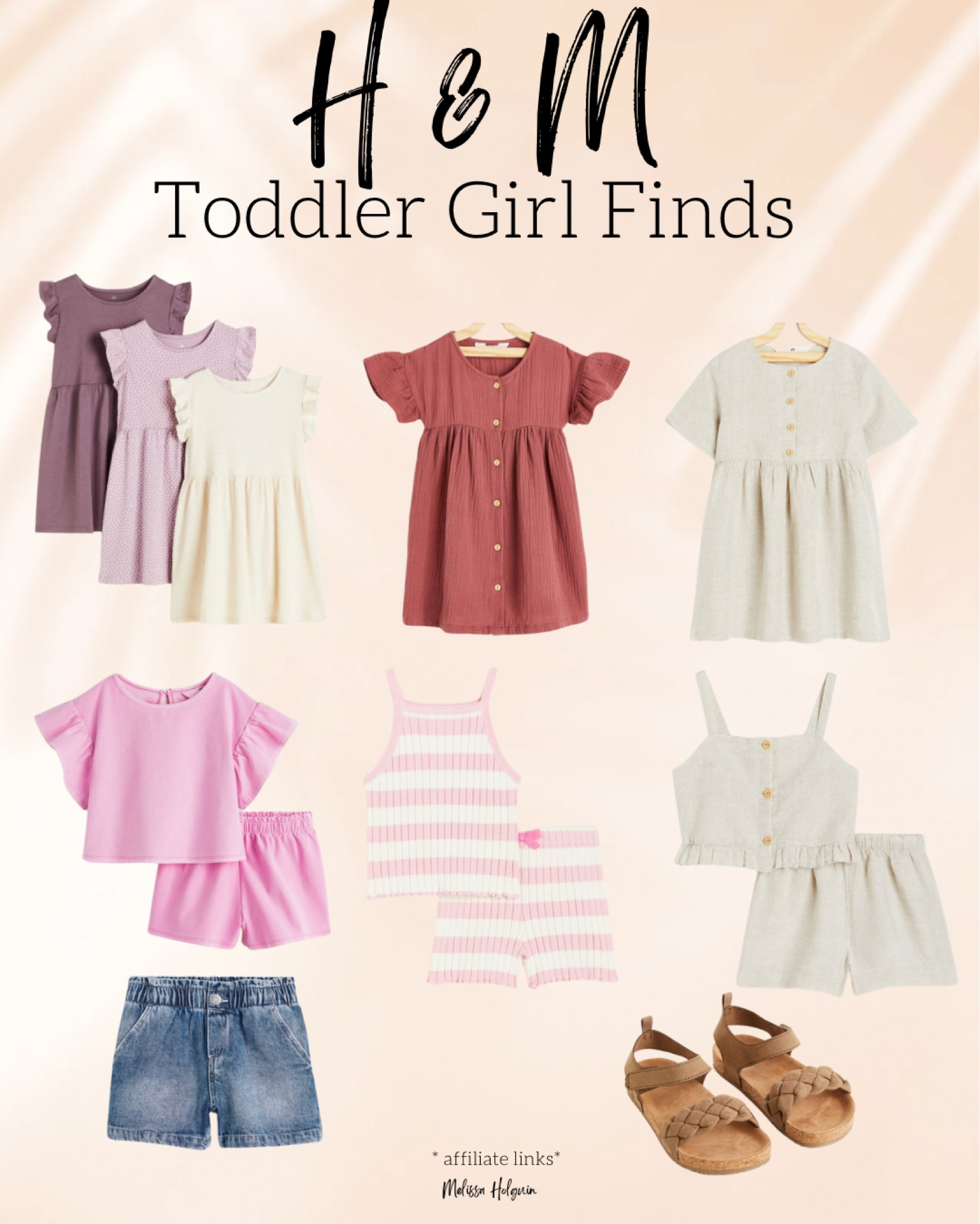 Toddler Girl Spring Summer Outfits. Toddler Girl Clothes. Toddler Girl Trendy style. Spring outfits for toddler. H&M finds for toddler girl. #toddler #toddlergirl

#LTKkids #LTKbaby #LTKstyletip