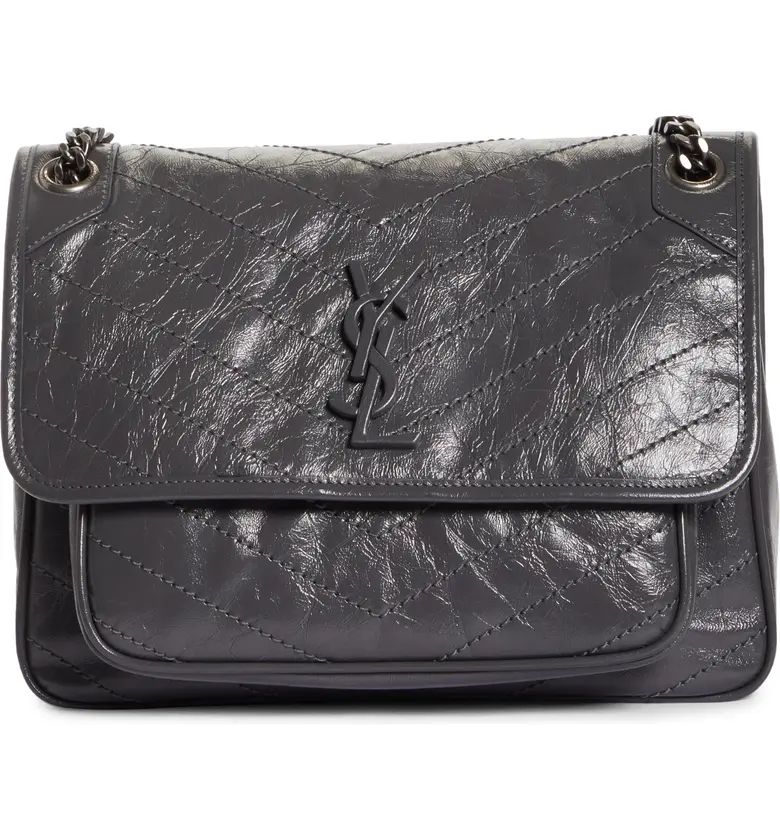 Saint Laurent Medium Niki Matelassé Leather Shoulder Bag | Nordstrom | Nordstrom