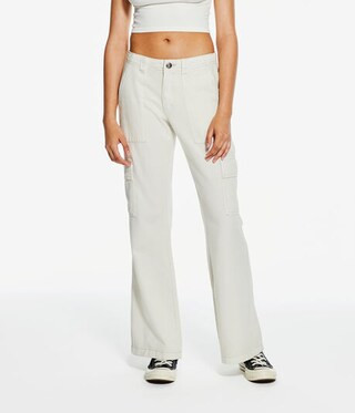 Low-Rise Flare Utility Cargo Pants | Aeropostale