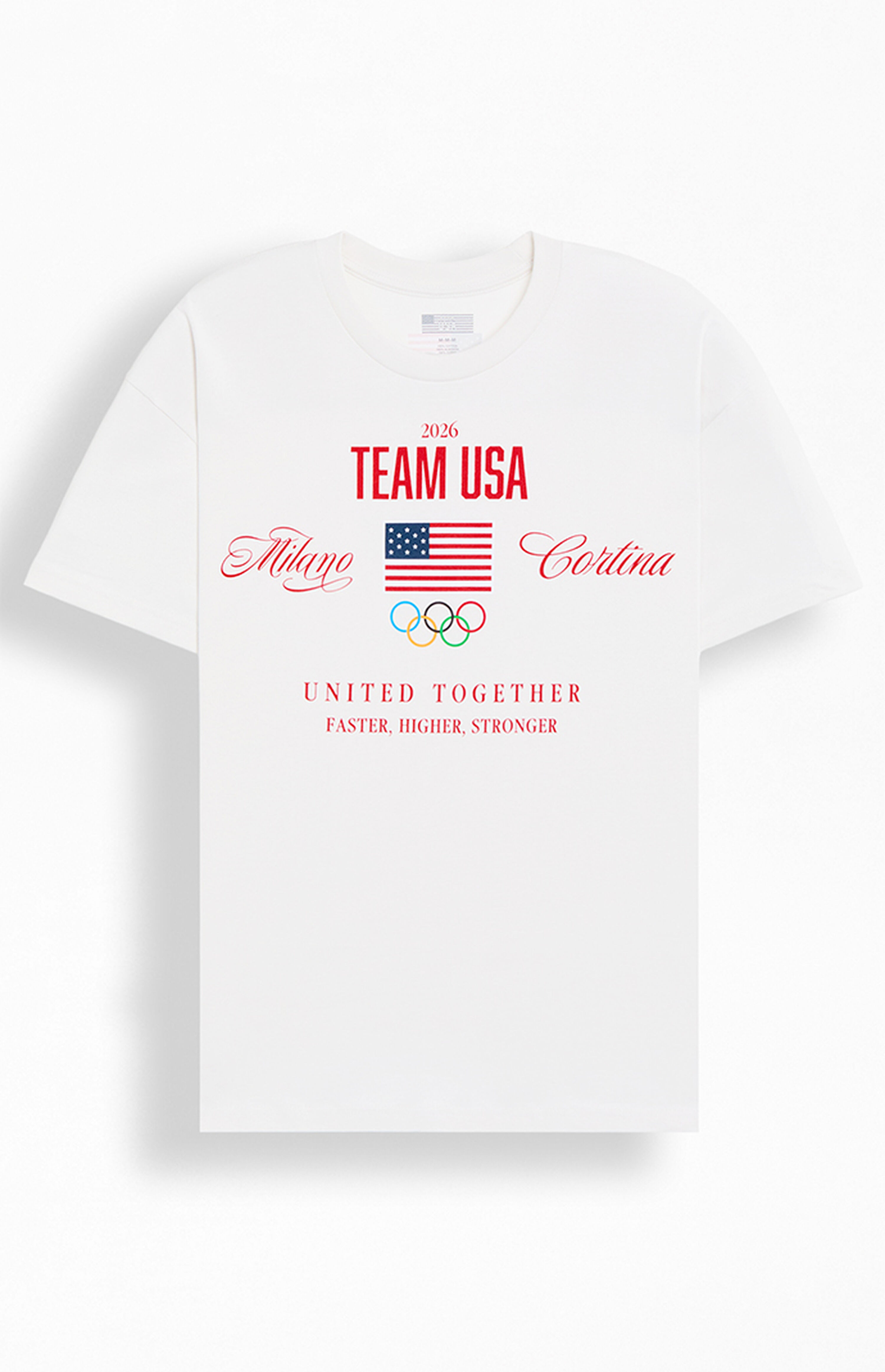 Olympics Milano Cortina Team USA United Together T-Shirt | PacSun