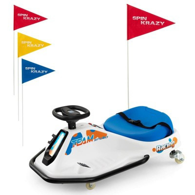 Costway Electric Drifting Go Kart for Kids w/ 360° Spin Wireless Connection & USB Radio | Target