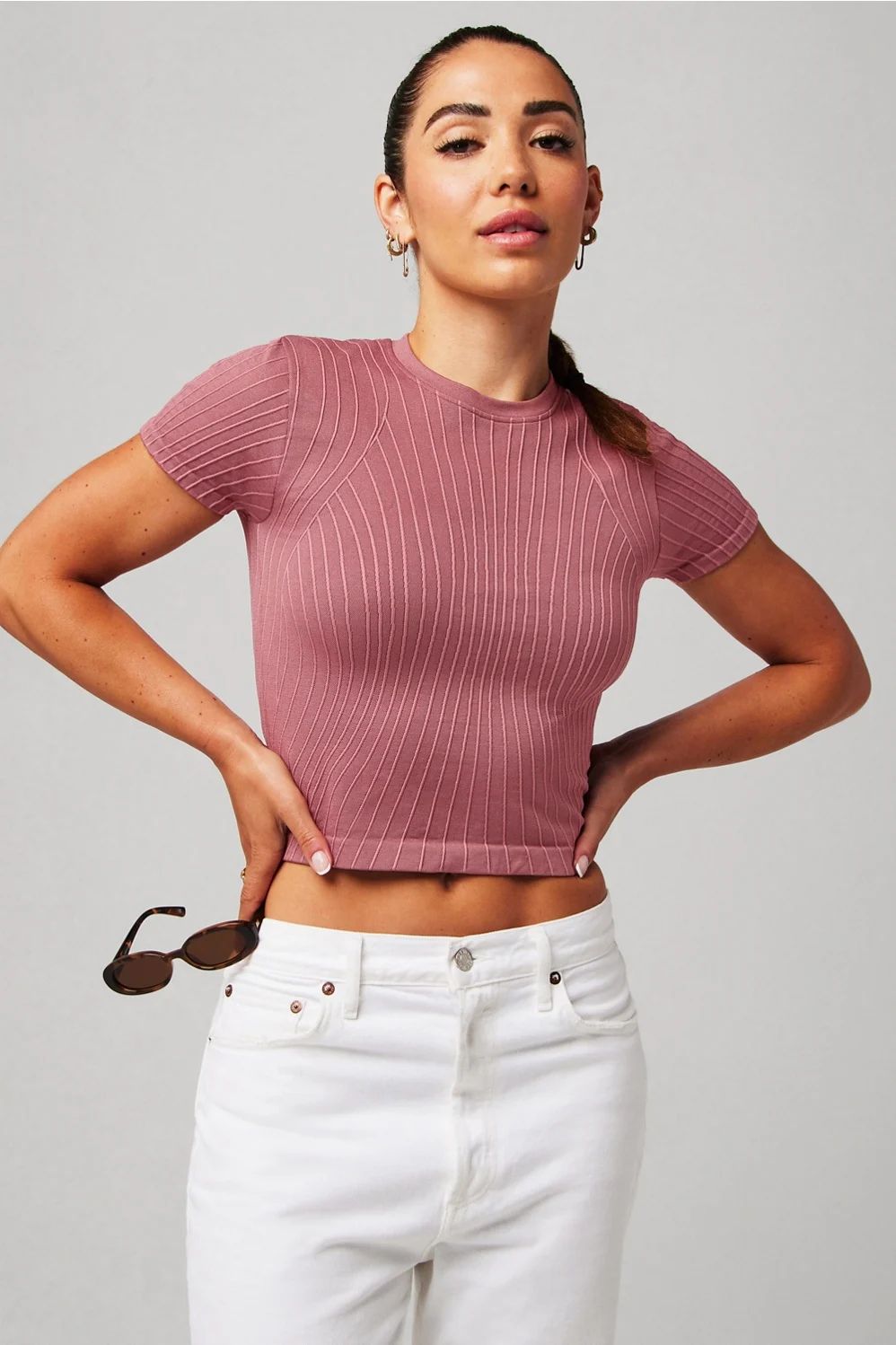 Seamless Baby Tee | Fabletics - North America