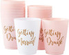 Click for more info about Sparkle and Bash Bachelorette Party Favors, Reusable Plastic Cups (16 oz, 15-Pack)