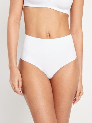 High-Waisted No-Show Bikini Underwear | Old Navy (US)