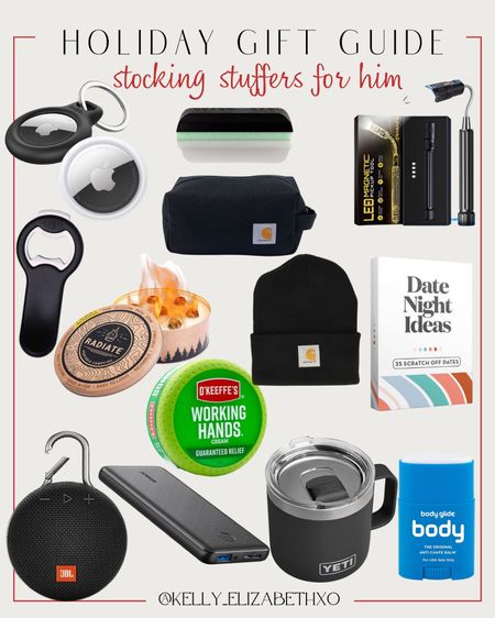 Gift Guide: stocking stuffers for him from Amazon
#stockingstuffers #stockingstuffersforhim #stockingforhim #giftideas #giftsforhim 

#LTKGiftGuide #LTKSeasonal #LTKHoliday