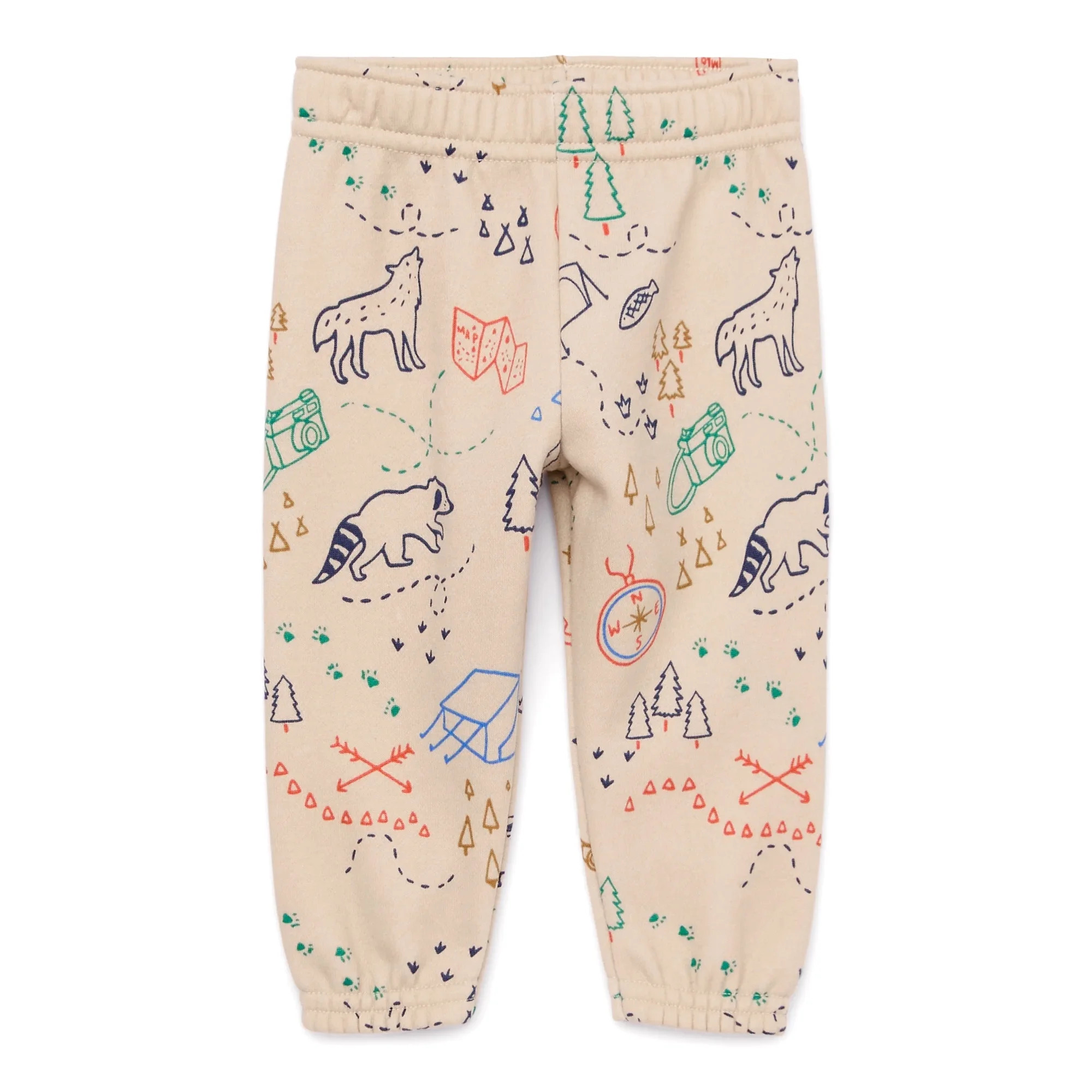Garanimals Baby Boy Print Fleece Joggers, Sizes 6-24 Months | Walmart (US)