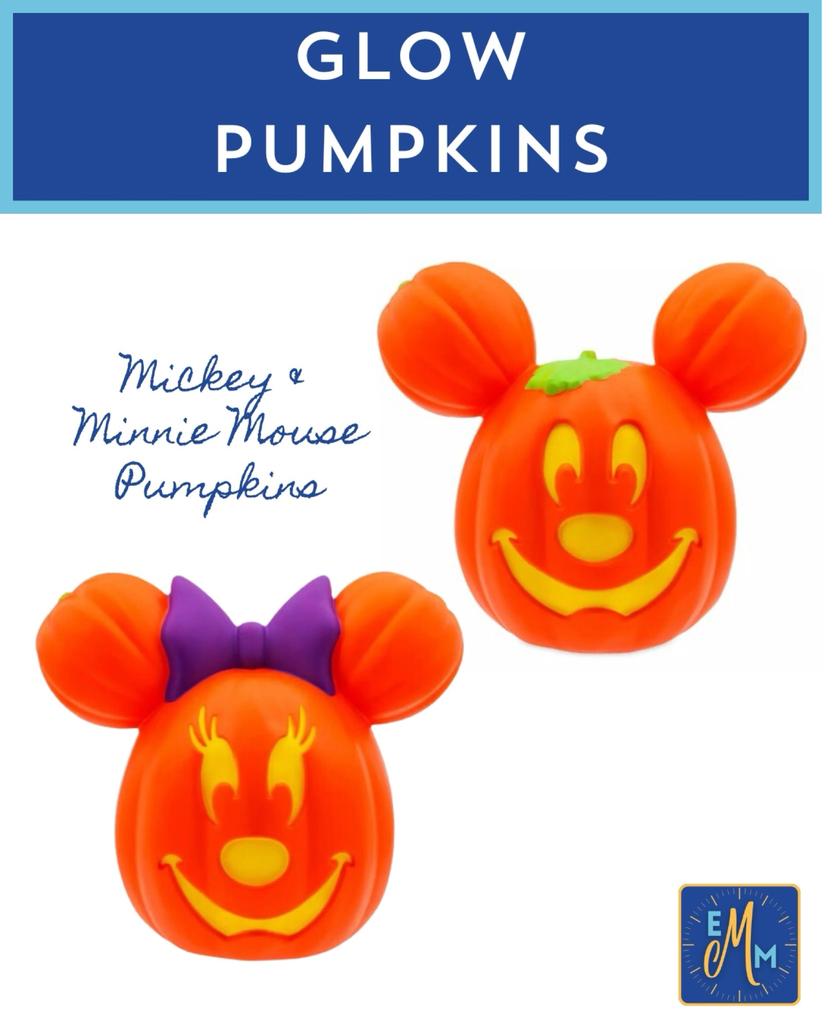 Mickey and Minnie Glow Pumpkins! 

#LTKHome #LTKFindsUnder100 #LTKSeasonal