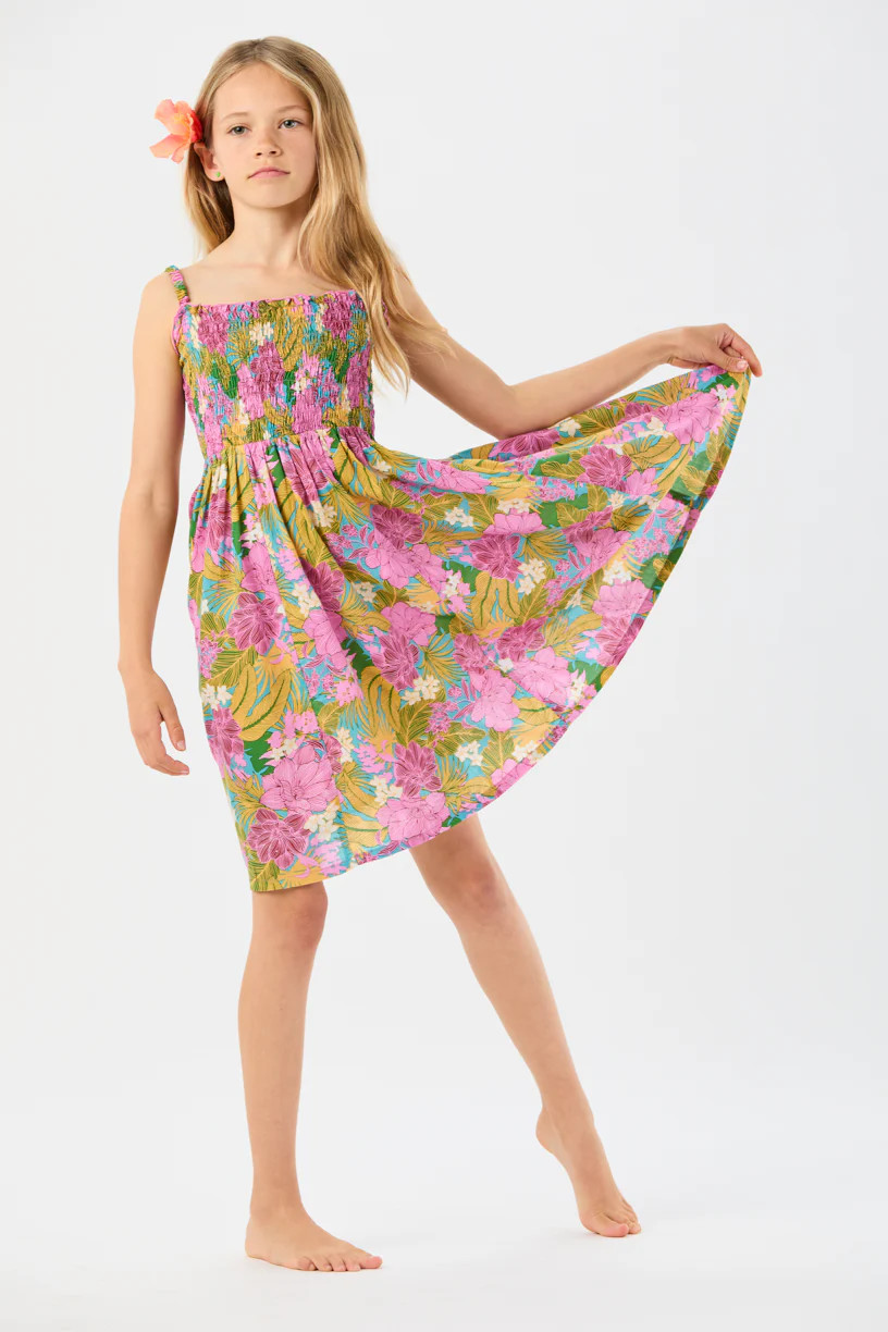 Kids Seaside Dress | Tiare Hawaii