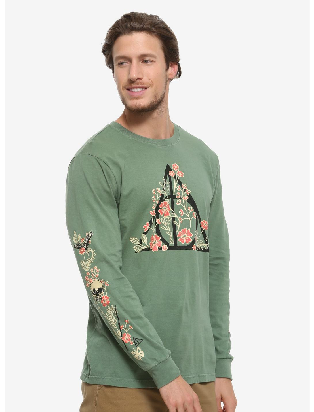 Harry Potter Deathly Hallows Long Sleeve T-Shirt - BoxLunch Exclusive | BoxLunch