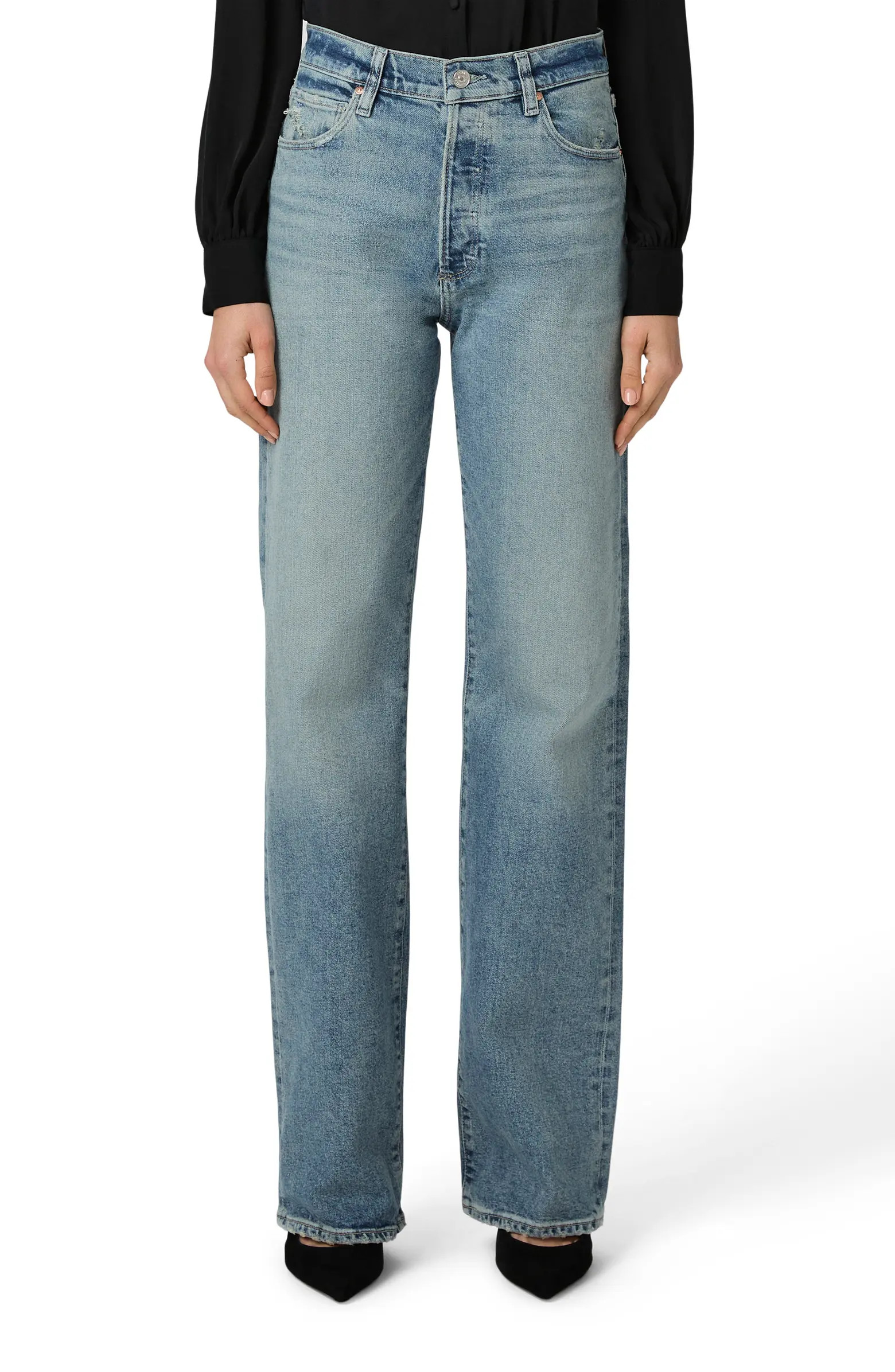 PAIGE Sawyer High Waist Straight Leg Jeans | Nordstrom | Nordstrom