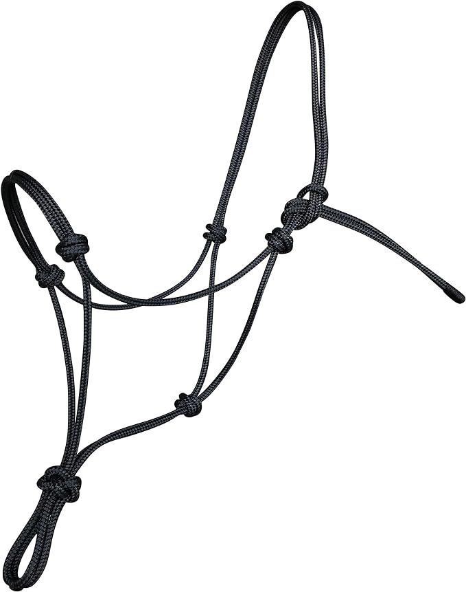 Rope Halters for Horses Training Soft - 11 Sizes - Miniature, Foal, Weanling, Small Pony, Cob/Ara... | Amazon (US)
