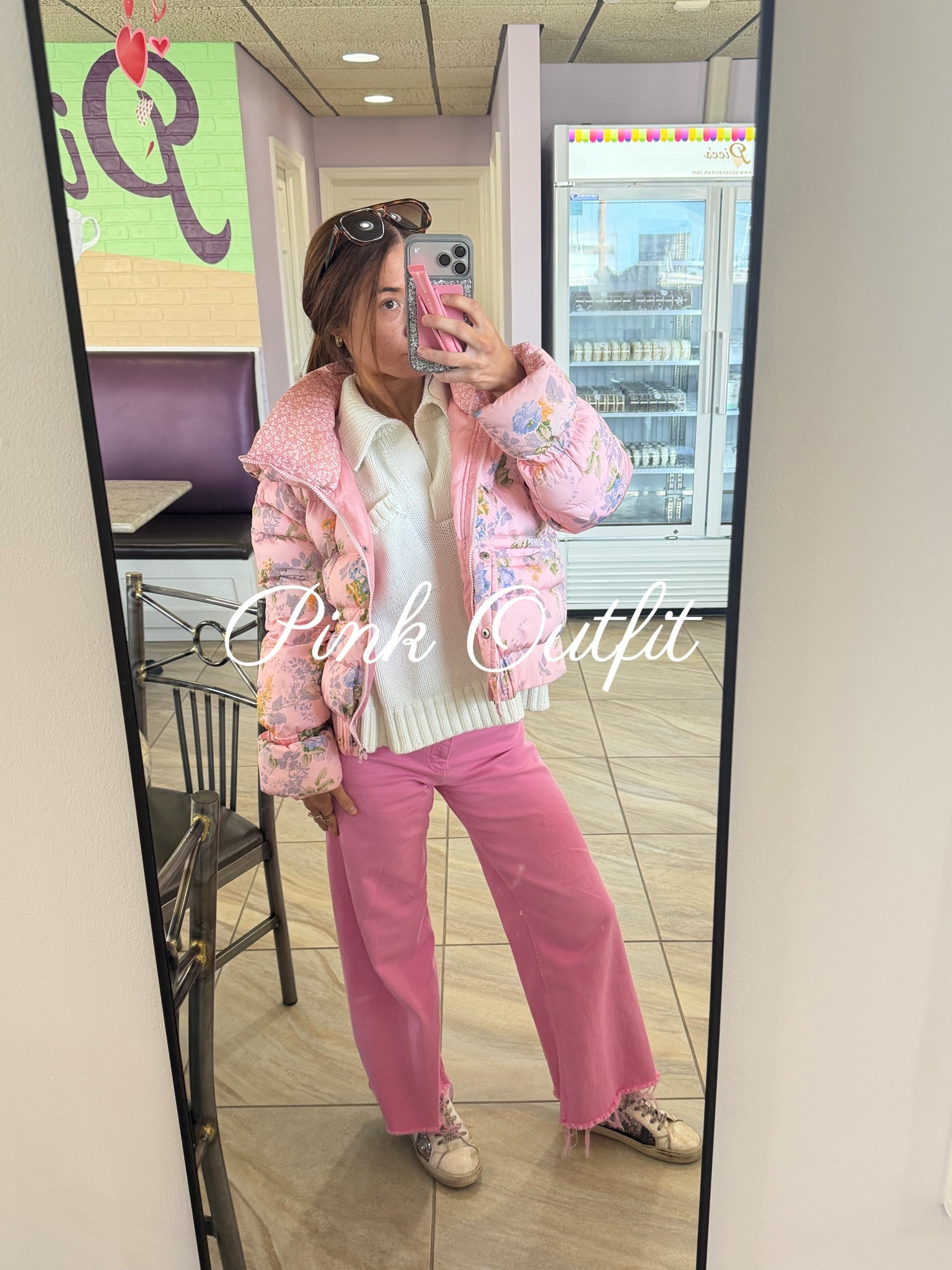 Pink & Pretty Outfit 

Jeans are Zara but they don’t have the same pink color anymore. Linking the og ones in beige & other similar pants! 

#LTKgrwm #LTKSpringSale #LTKdayinmylife