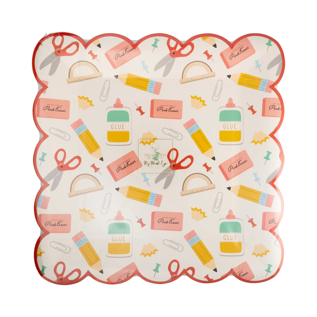 Occasions School Icons Plate | My Mind's Eye