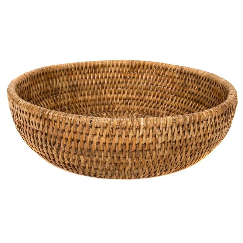 Camden Handmade Wicker/Rattan Decorative Bowl | Wayfair North America