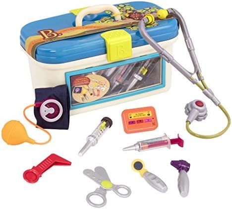 B. Toys - B. Dr. Doctor Toy – Deluxe Medical Kit for Toddlers - Pretend Play Set for Kids (10Pi... | Amazon (US)