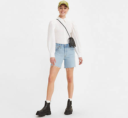 501® Original Mid Thigh Women's Shorts | LEVI'S (US)