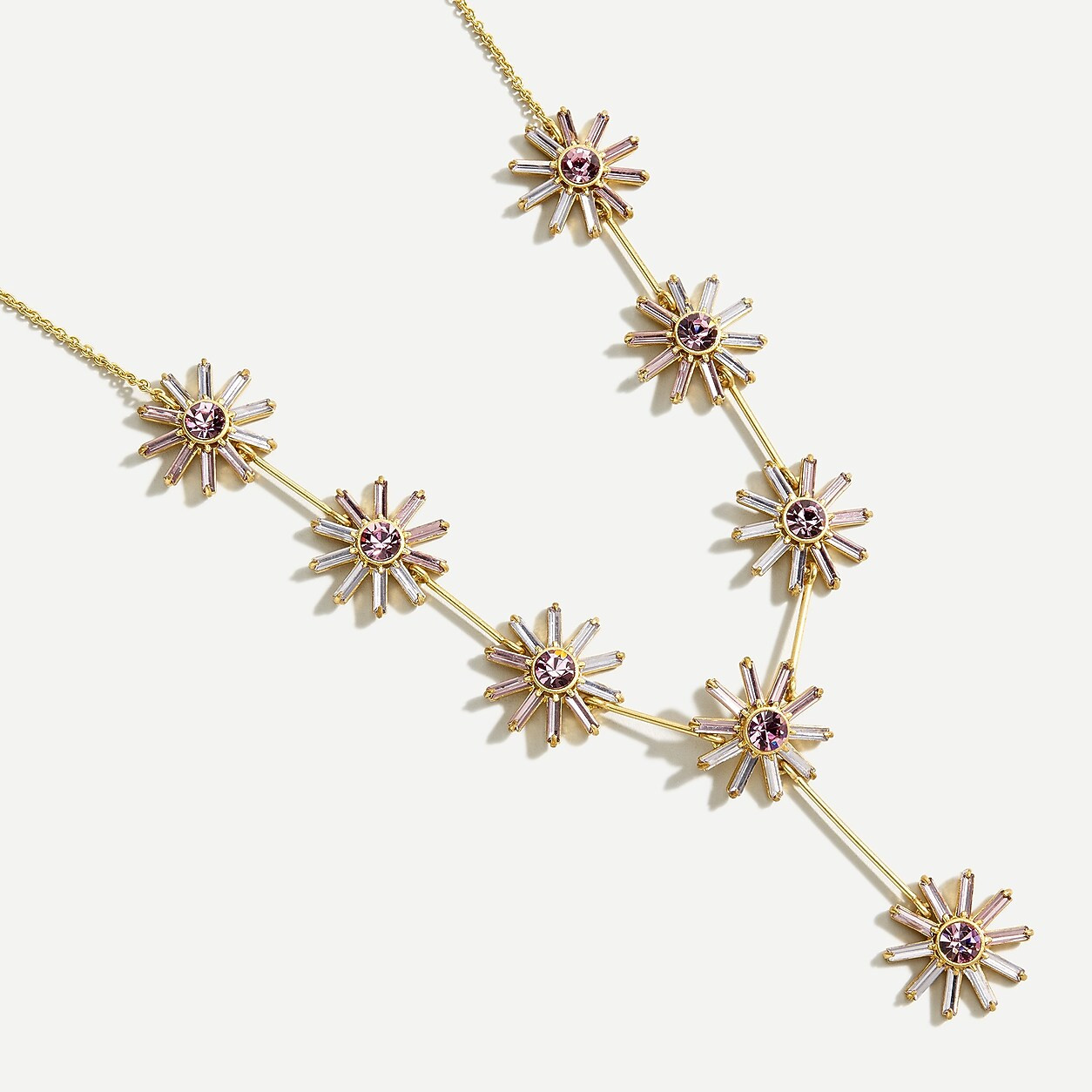 Colorblock flower necklace | J. Crew US