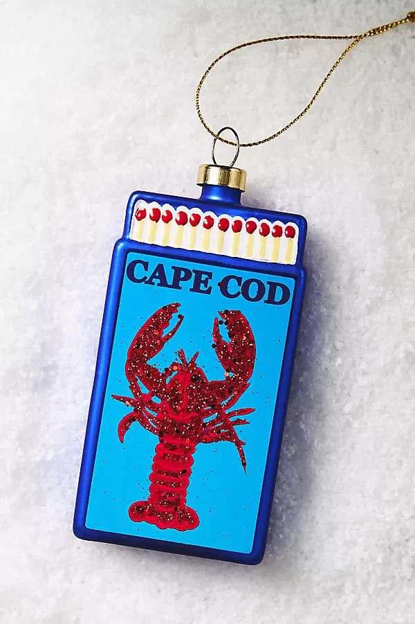 Furbish Studio Destination Matchbook Glass Ornament | Anthropologie (US)