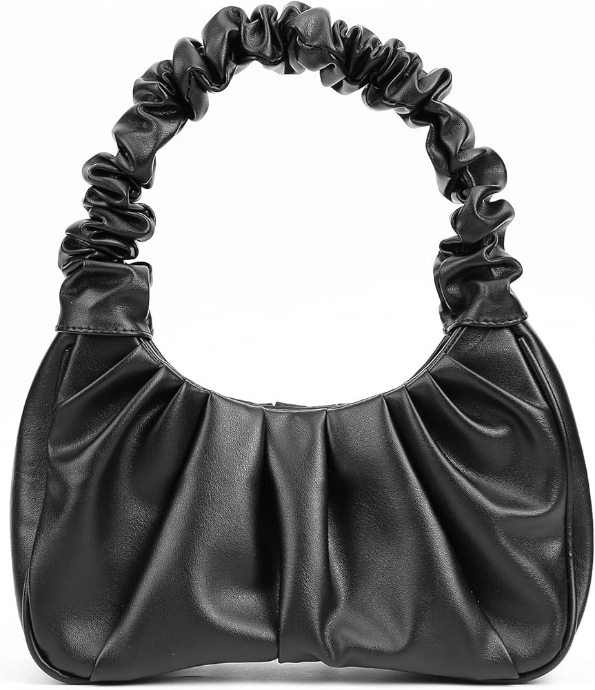 Y2K Purse Bags Chic Pouch Bag Vegan Leather Vintage Hobo Handbag Mini Shoulder Bag Underarm Bag P... | Amazon (US)