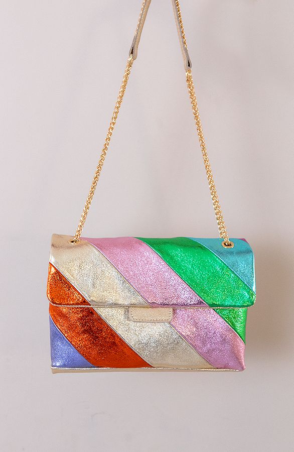 Leather Rainbow Chain Bag | Themusthaves.nl | The Musthaves (NL)